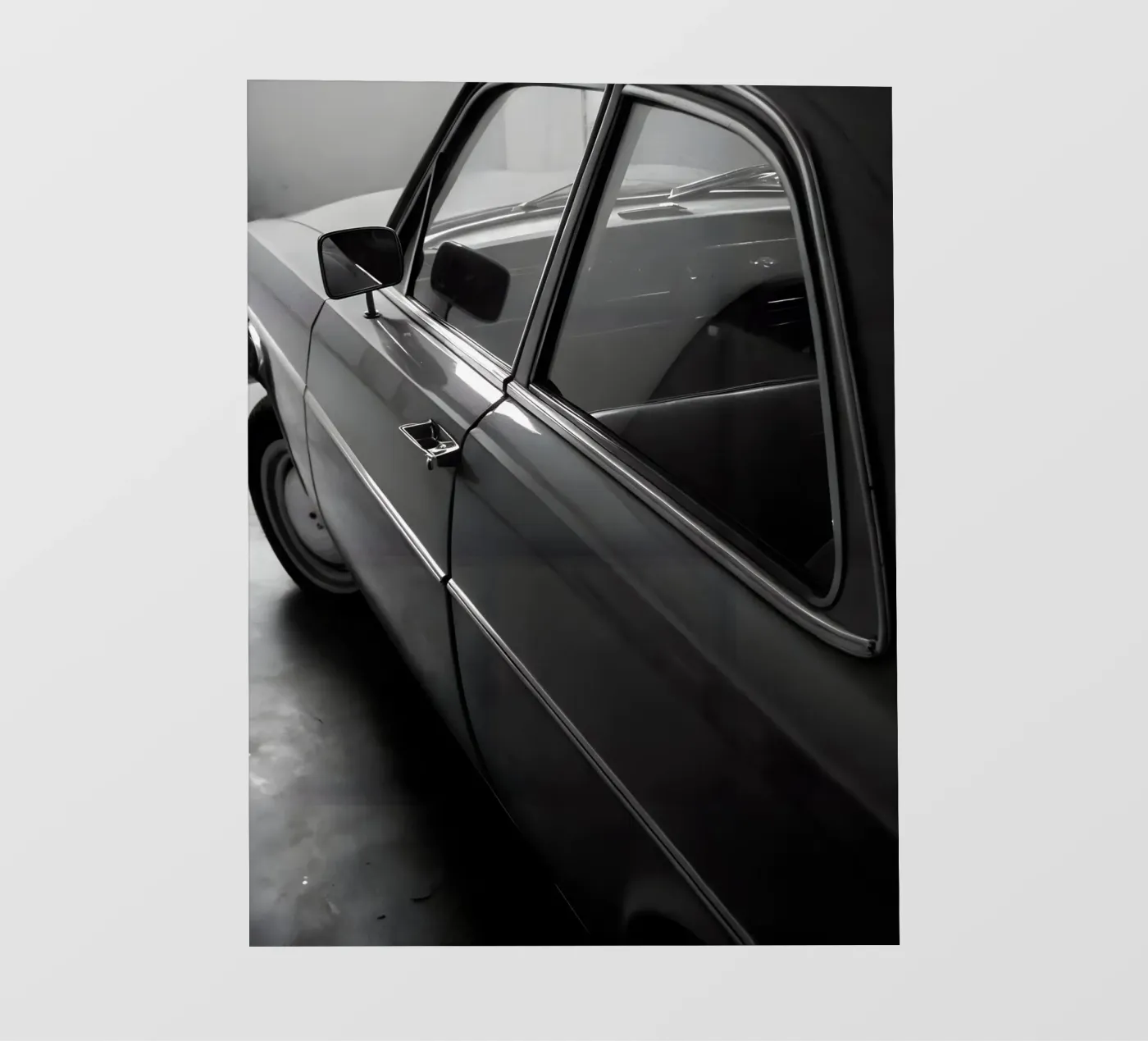 Monochromer Oldtimer Backlit Folie von CAR EDITION