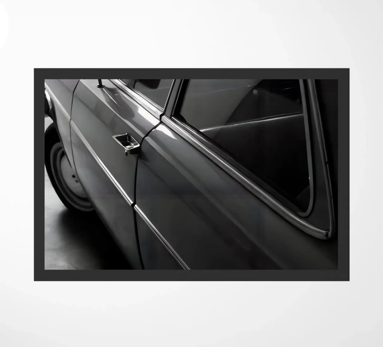 Auto d'epoca monocromatica zerbino da CAR EDITION