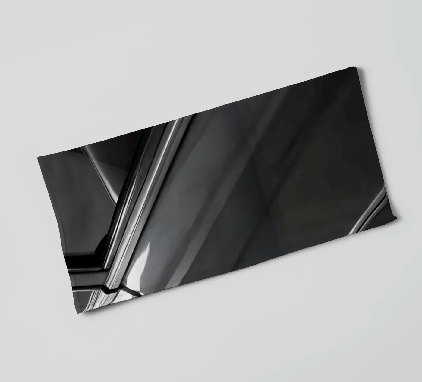 Monochrome Classic Car badhanddoek van CAR EDITION