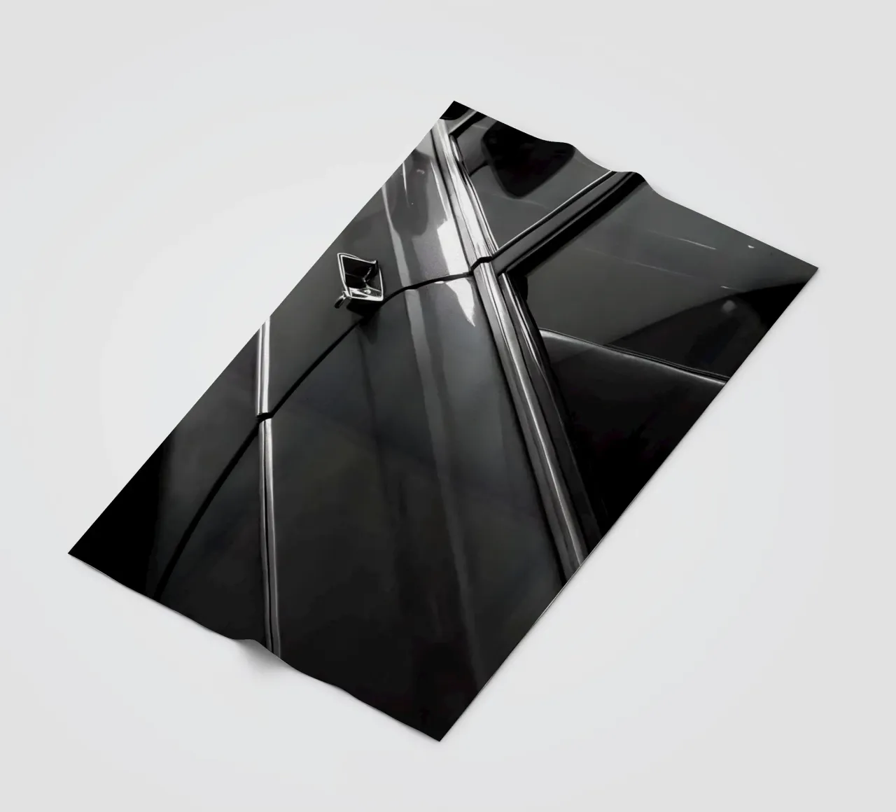 Monochromer Oldtimer Fleecedecke von CAR EDITION