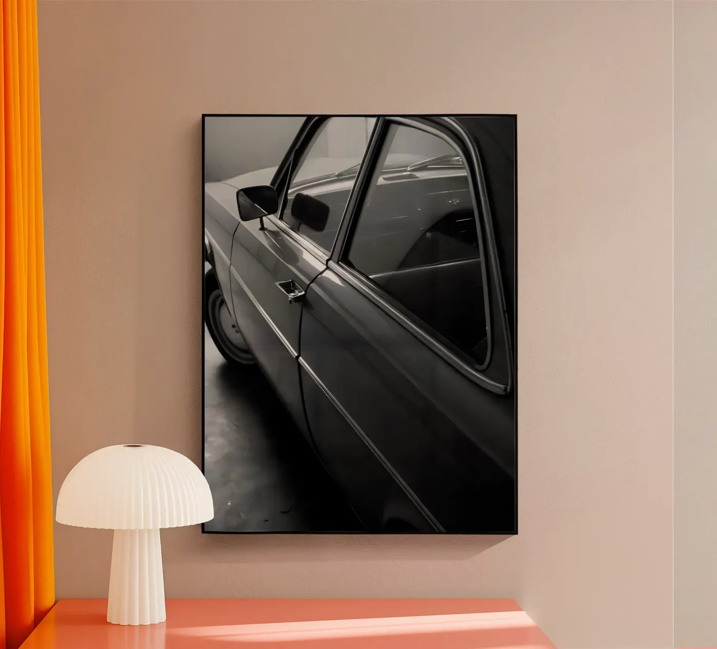 Monochrome Classic Car Acryl-Glas von CAR EDITION