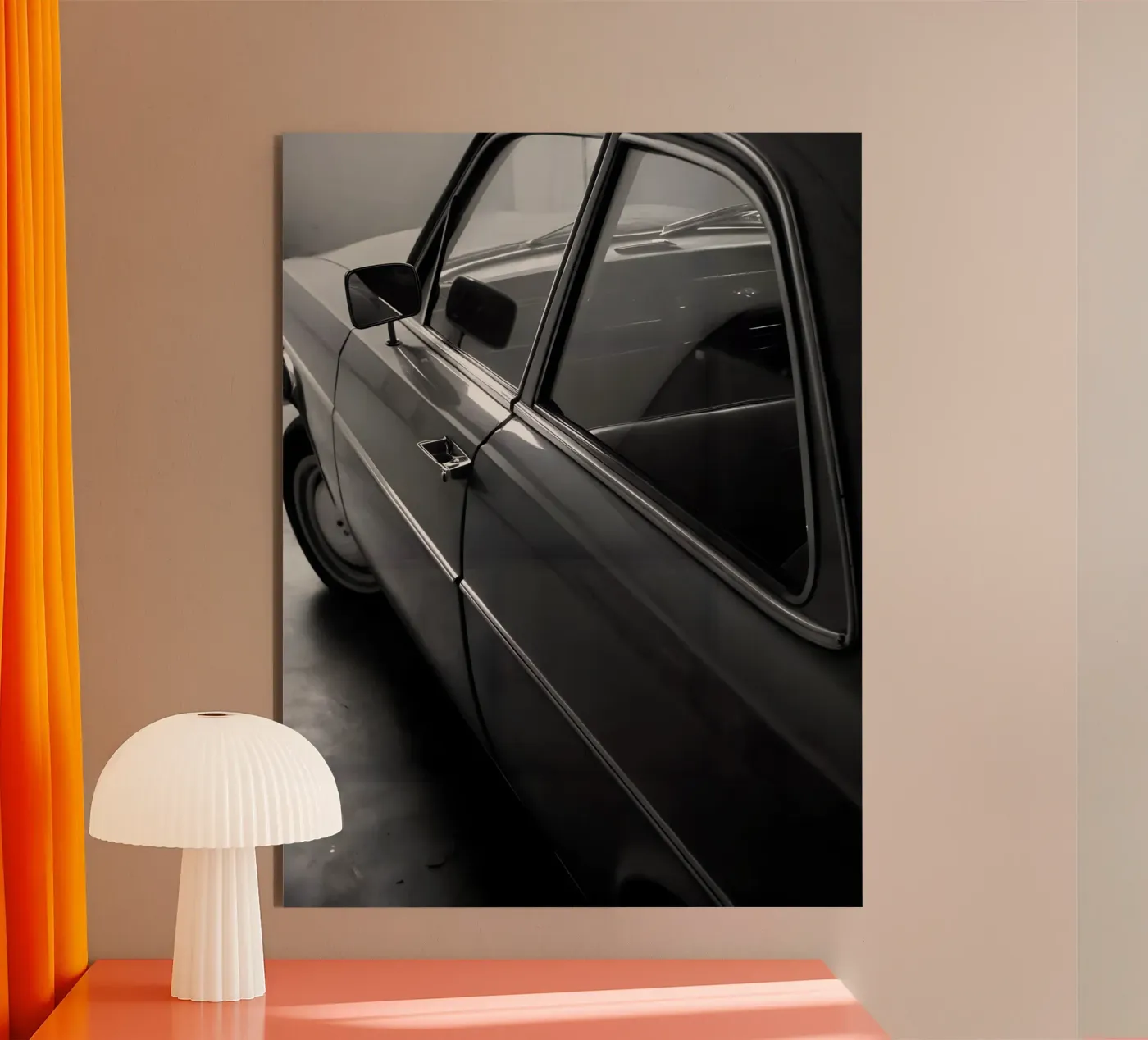 Auto d'epoca monocromatica pannello forex da CAR EDITION