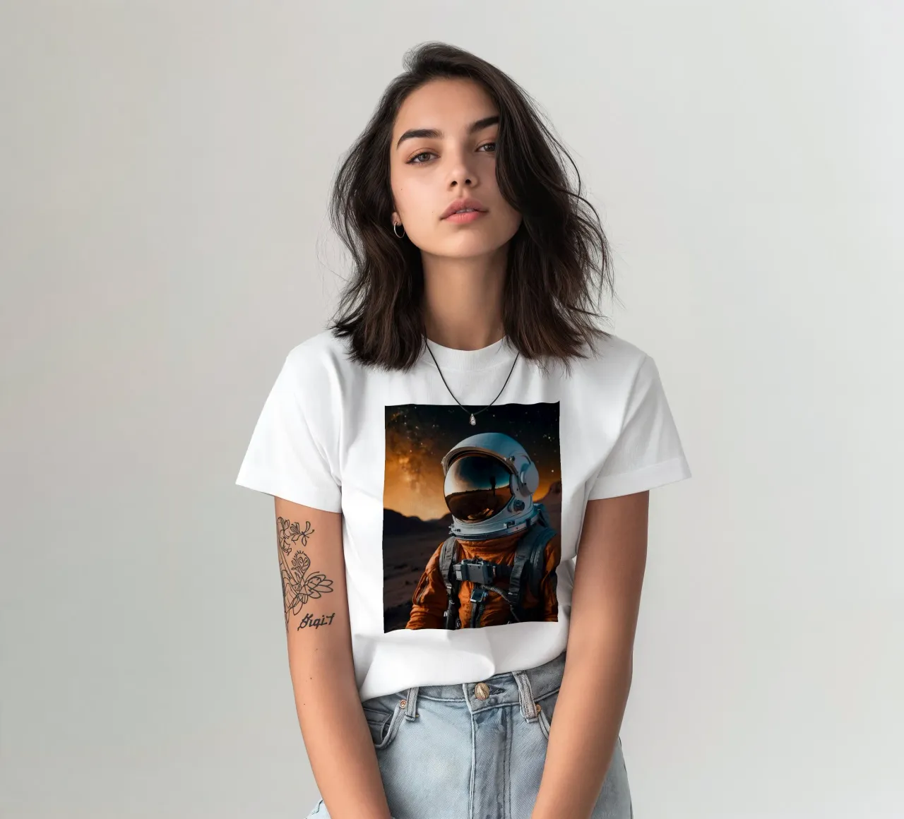 Aloneon t-shirt da Stellar Dream Art