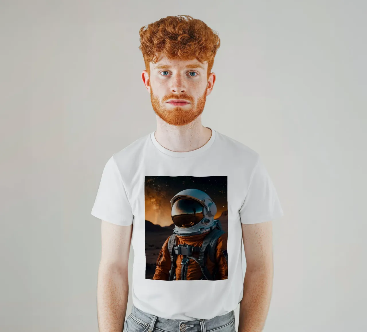 Aloneon t-shirt da Stellar Dream Art