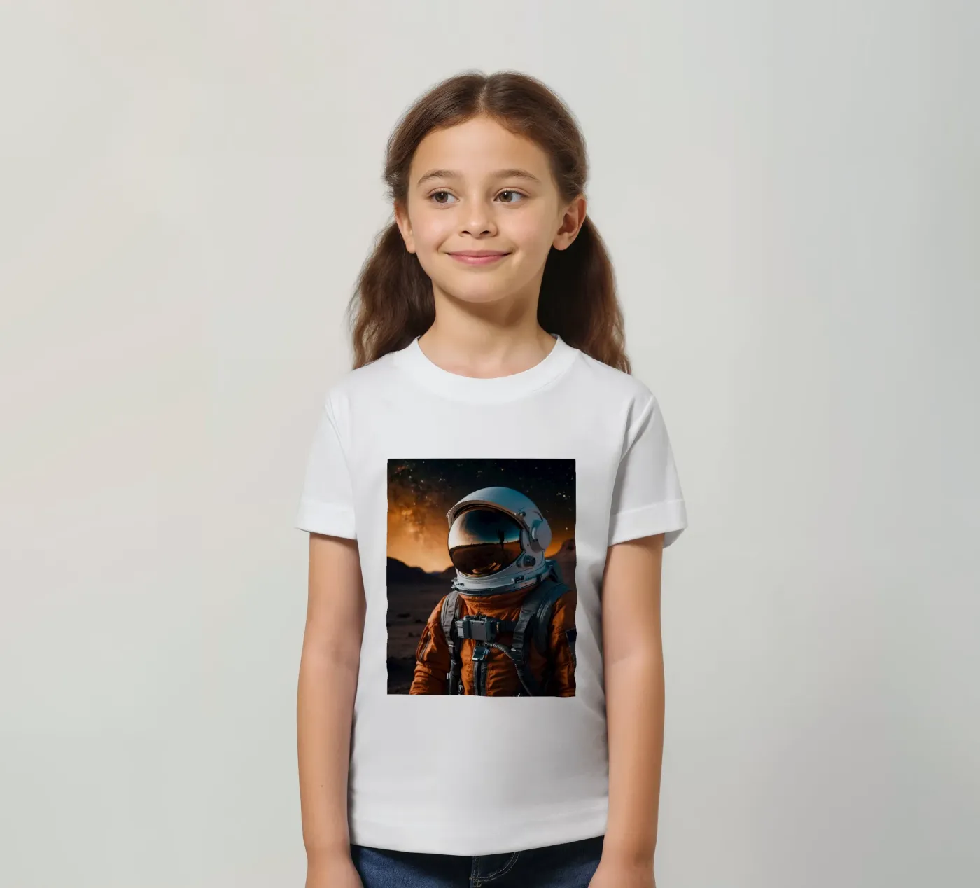 Aloneon t-shirt bambini da Stellar Dream Art