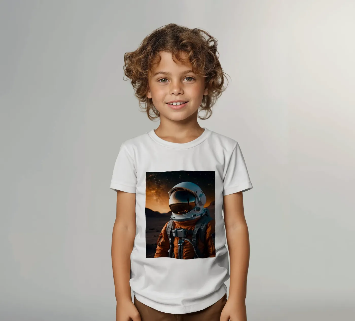 Aloneon t-shirt bambini da Stellar Dream Art