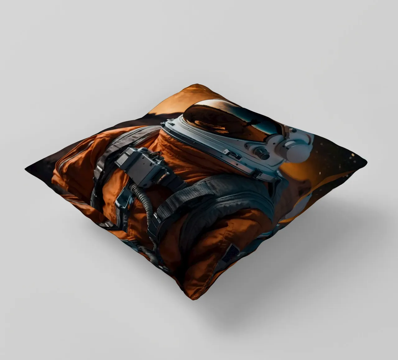 Aloneon cuscino da Stellar Dream Art