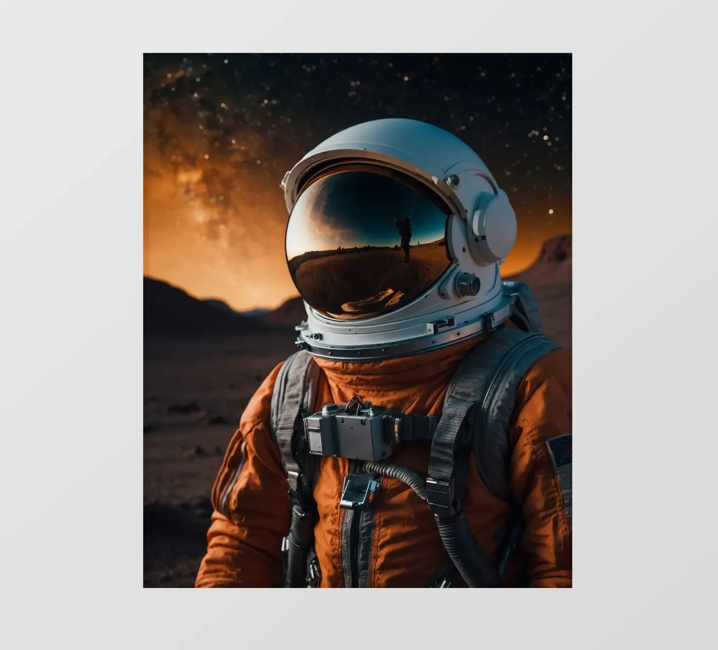 Aloneon pellicola backlit da Stellar Dream Art
