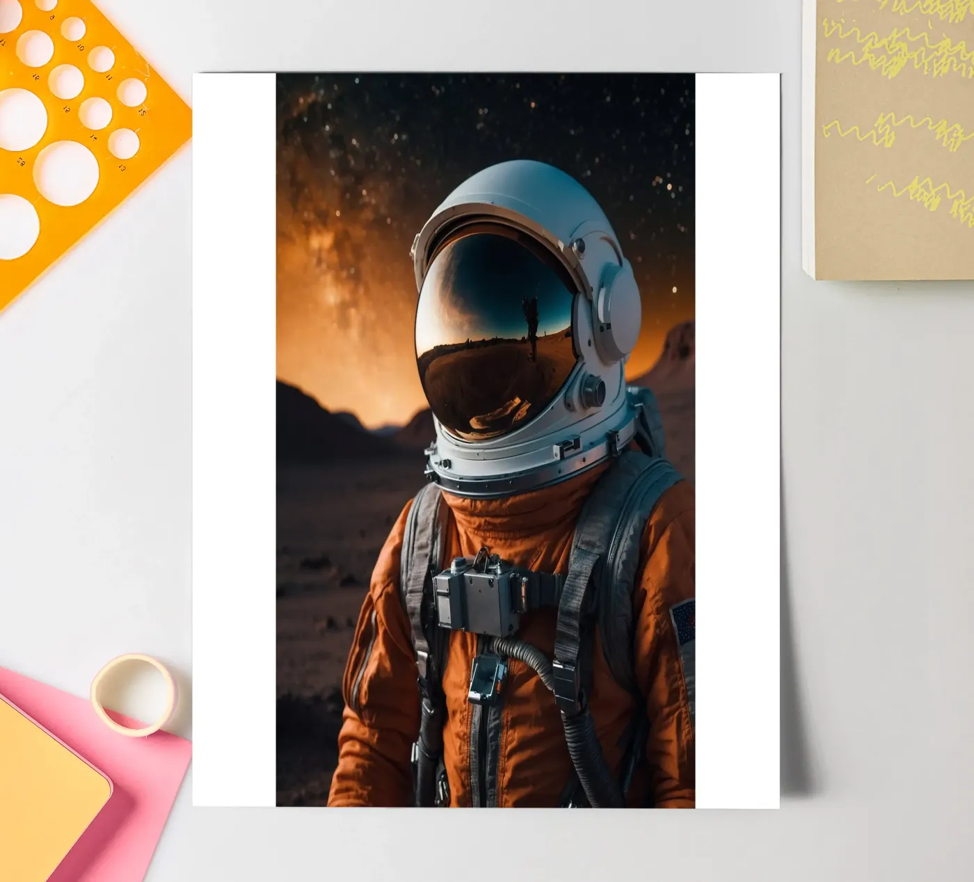 Aloneon sticker sheet by Stellar Dream Art