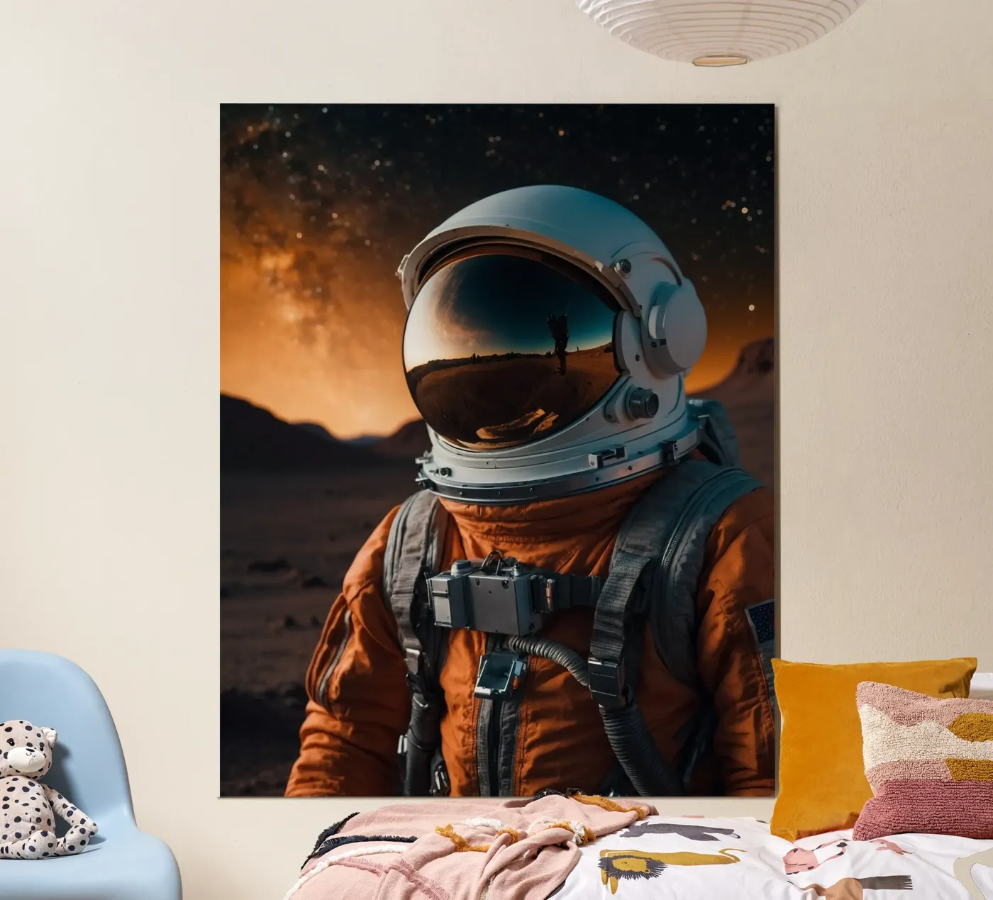 Aloneon Poster von Stellar Dream Art