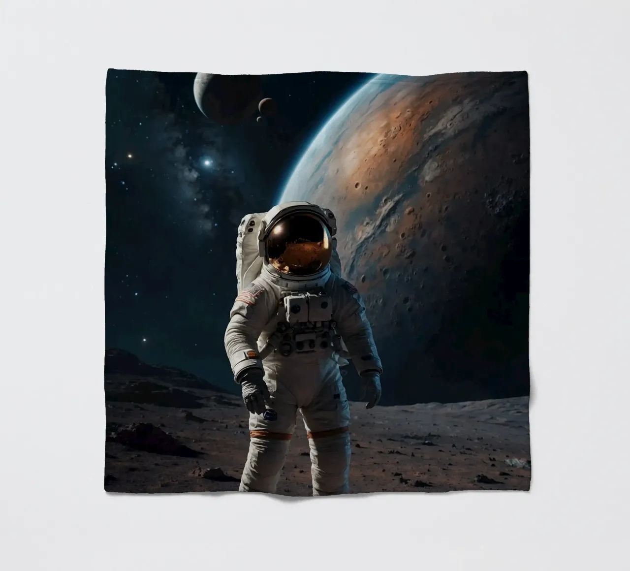 Exolune coperta in pile da Stellar Dream Art