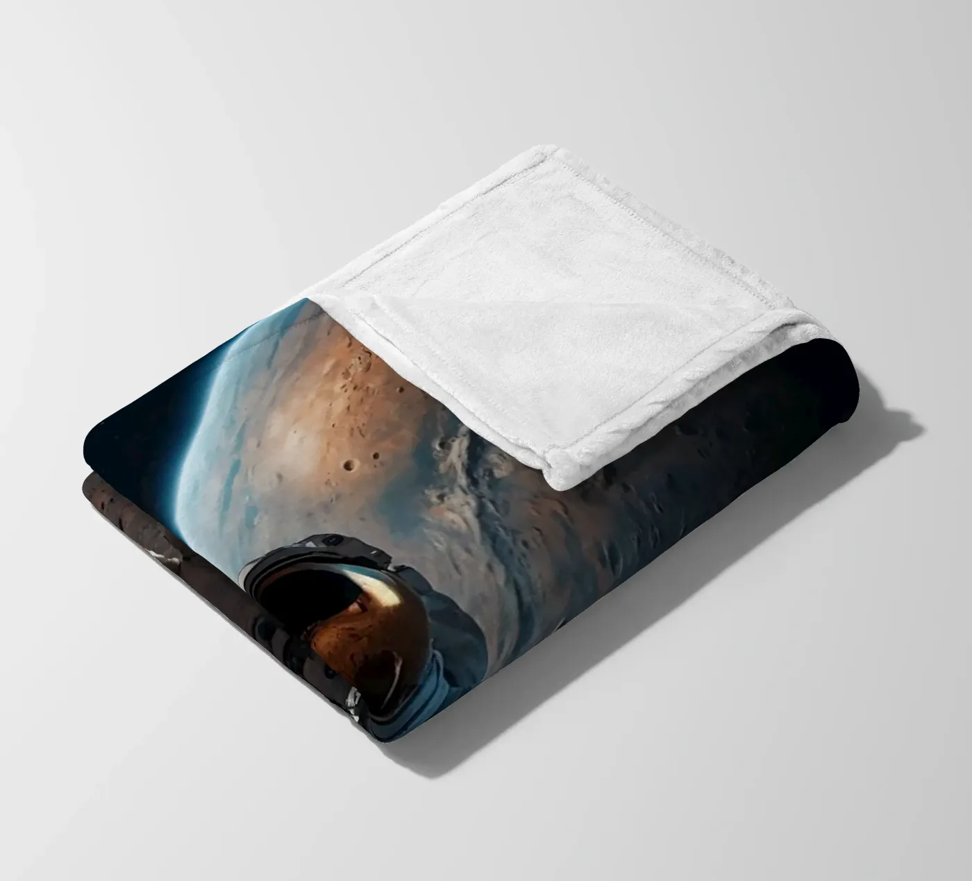 Exolune Fleecedecke von Stellar Dream Art
