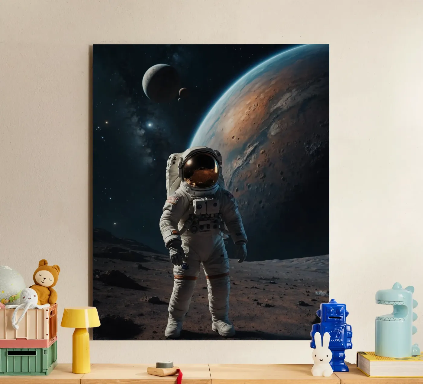 Exolune forex plate by Stellar Dream Art