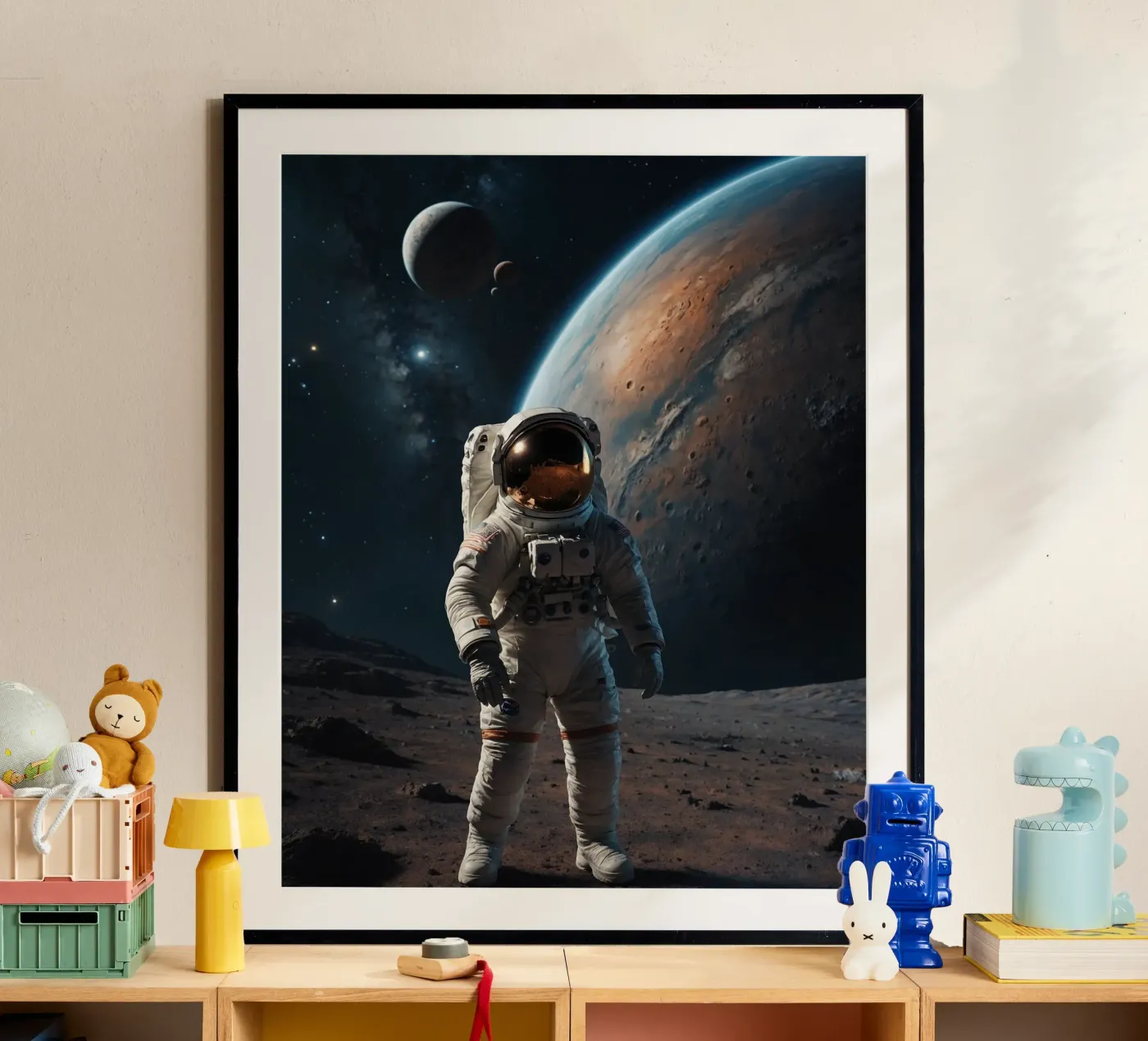 Exolune poster da Stellar Dream Art