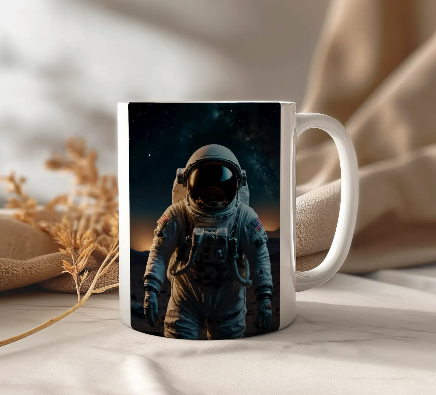 Beyondis ceramic mug by Stellar Dream Art