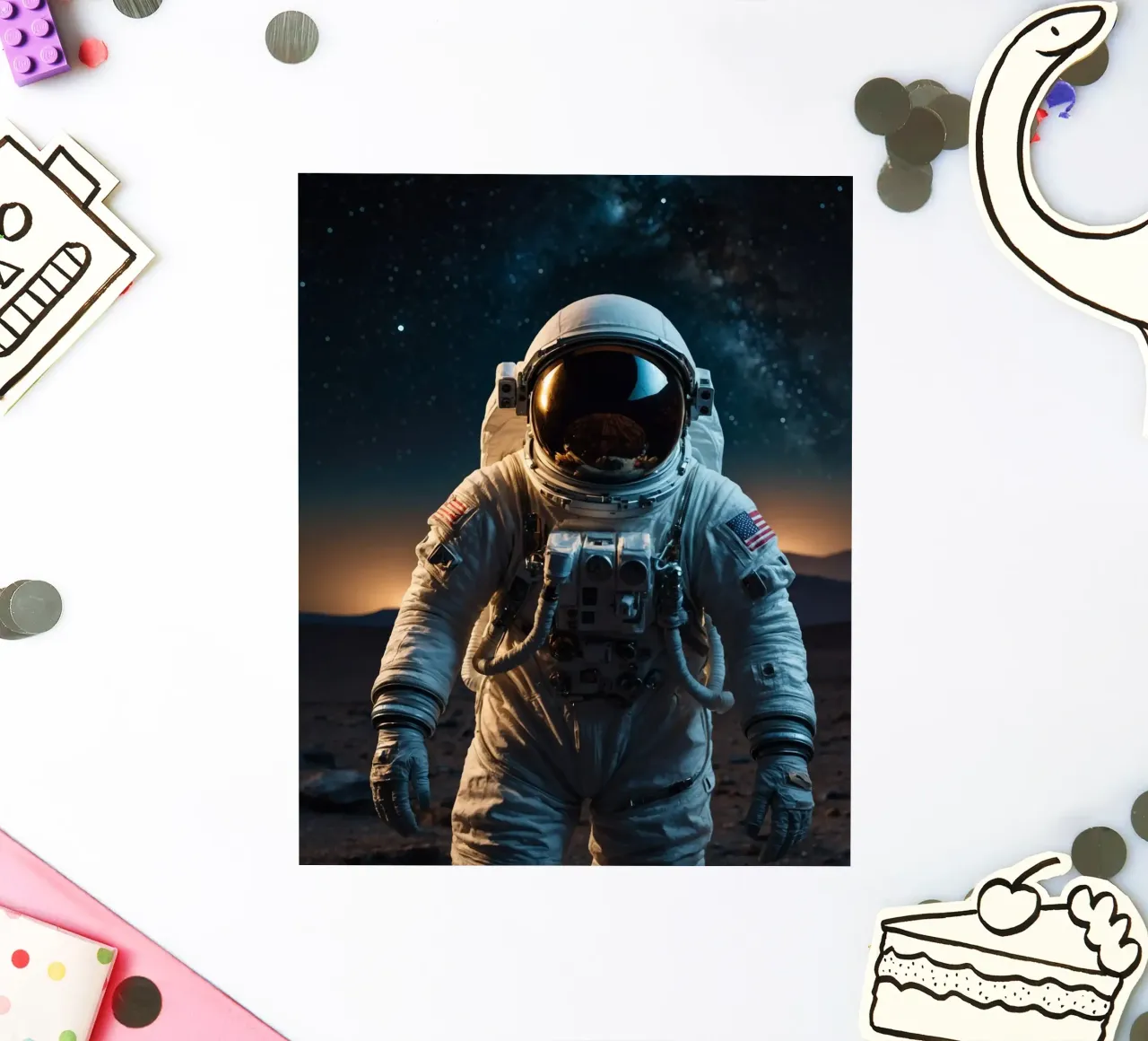 Beyondis sticker van Stellar Dream Art