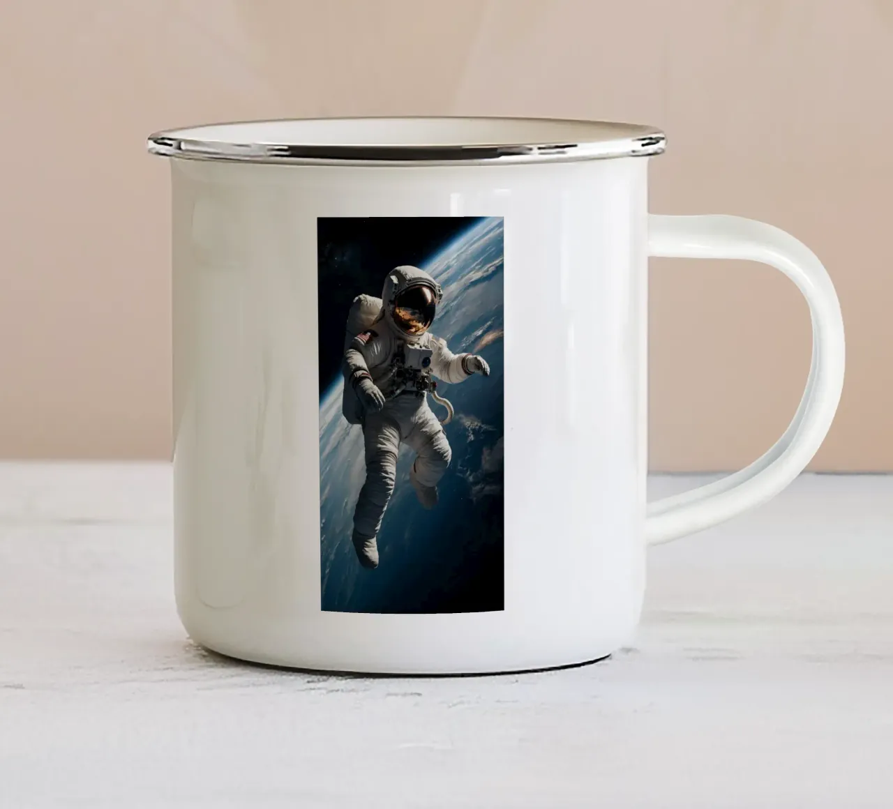 Moondrift tazza in smalto da Stellar Dream Art