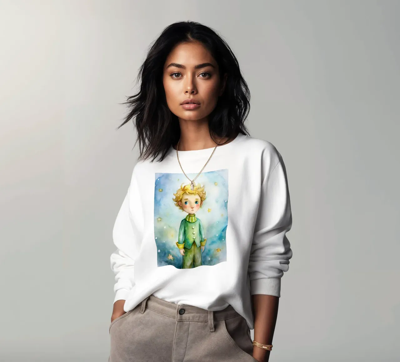 Il Piccolo Principe felpa da 🎁 ARTVI-SHOP