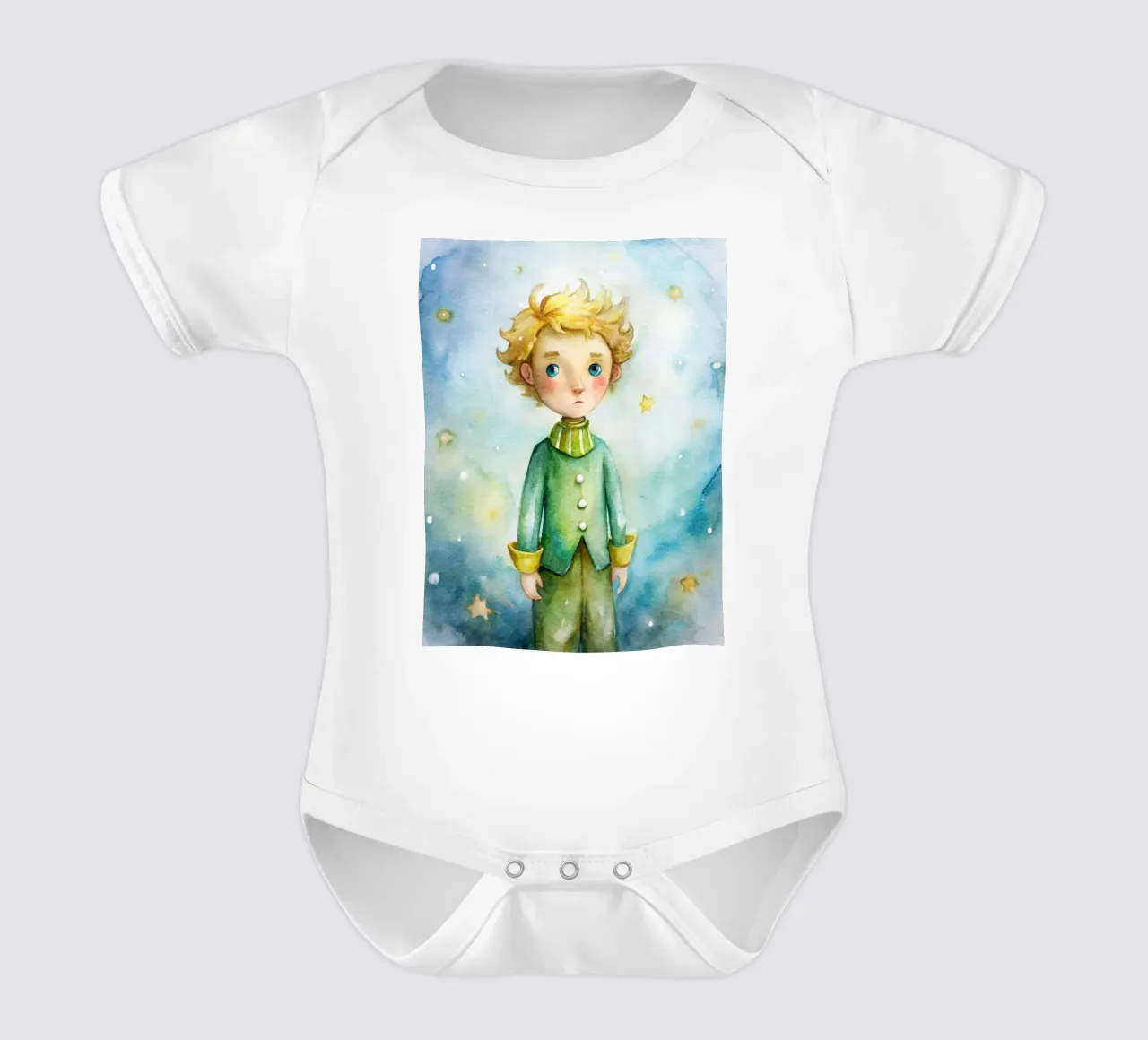 Il Piccolo Principe body neonato maniche corte da 🎁 ARTVI-SHOP