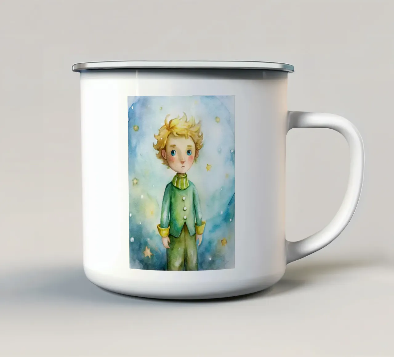Il Piccolo Principe tazza in smalto da 🎁 ARTVI-SHOP