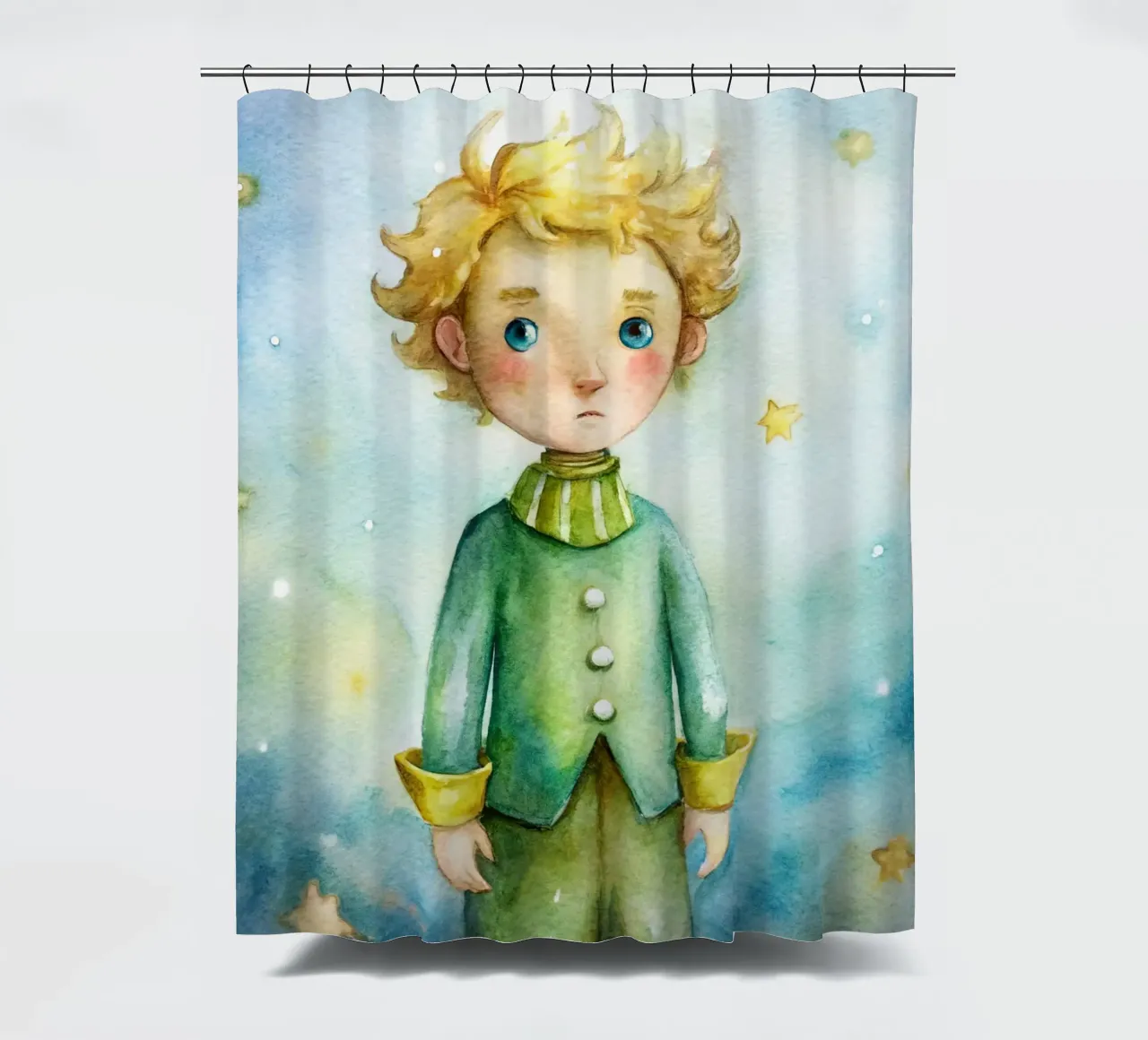 Der kleine Prinz Duschvorhang von 🎁 ARTVI-SHOP