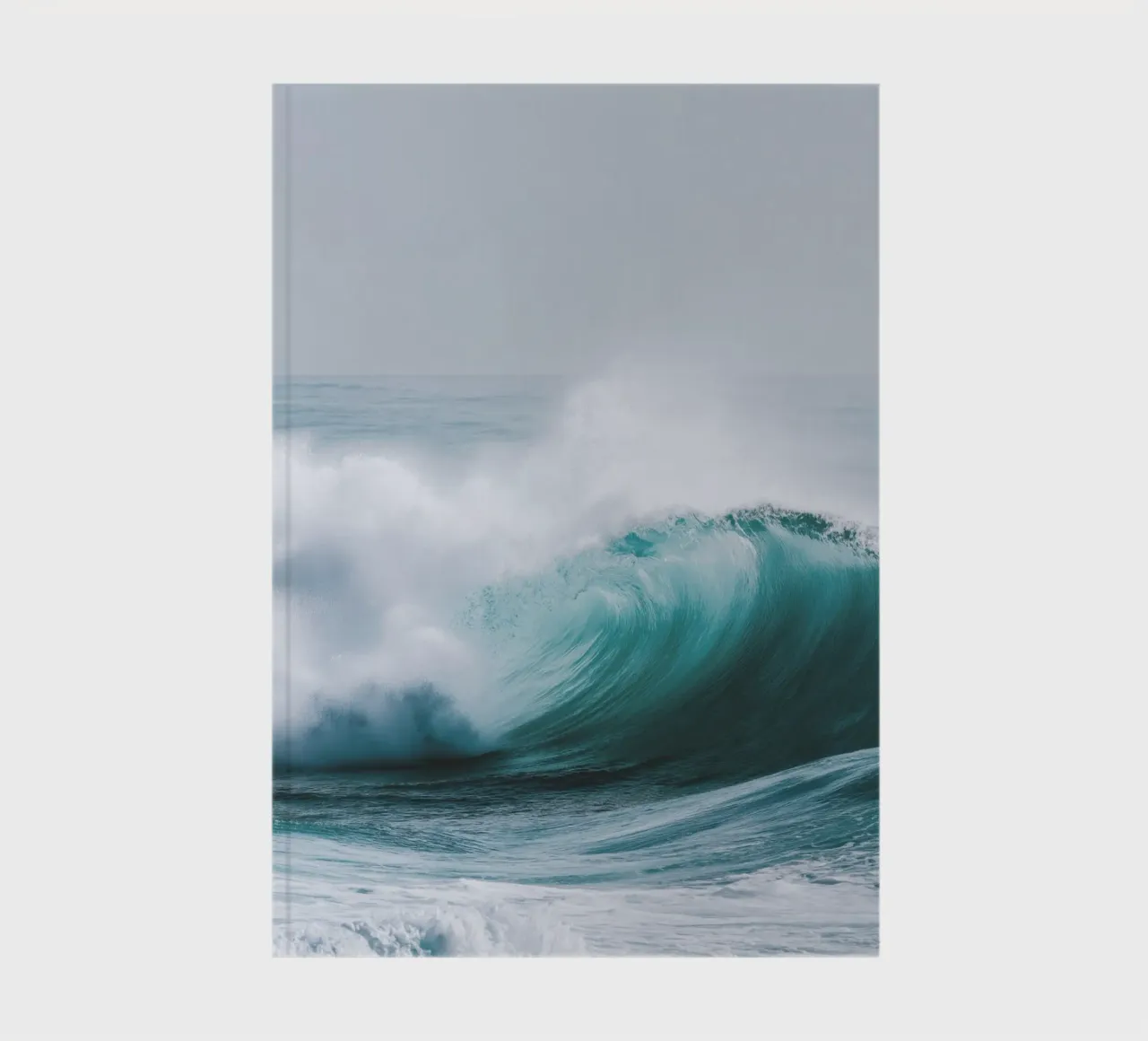 Ocean Wave notebook by Indigo Tides Art