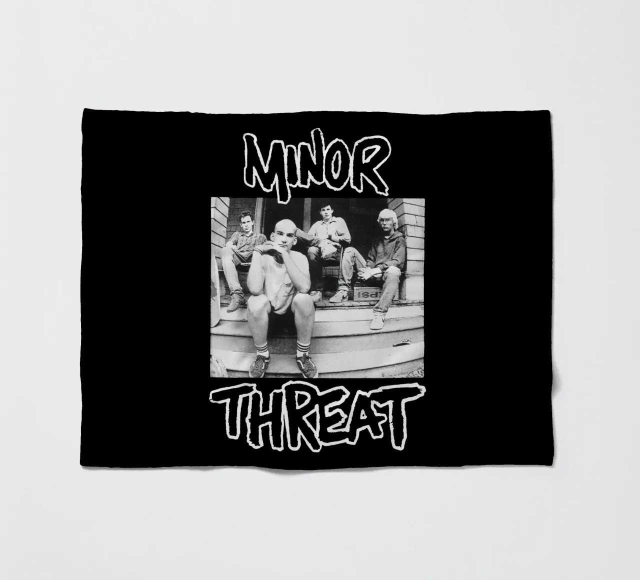 Punk Group fleece blanket by Jason Lavelle