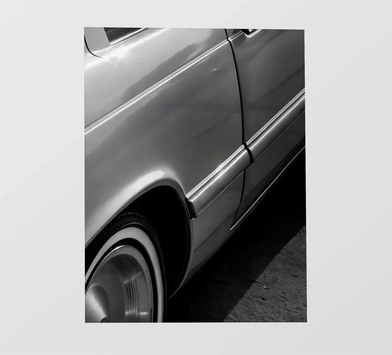Auto d'epoca monocromatiche telo in pvc da CAR EDITION