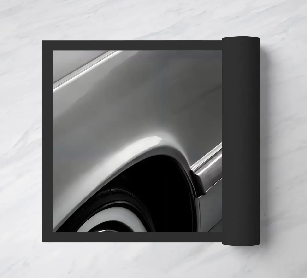 Auto d'epoca monocromatiche zerbino da CAR EDITION