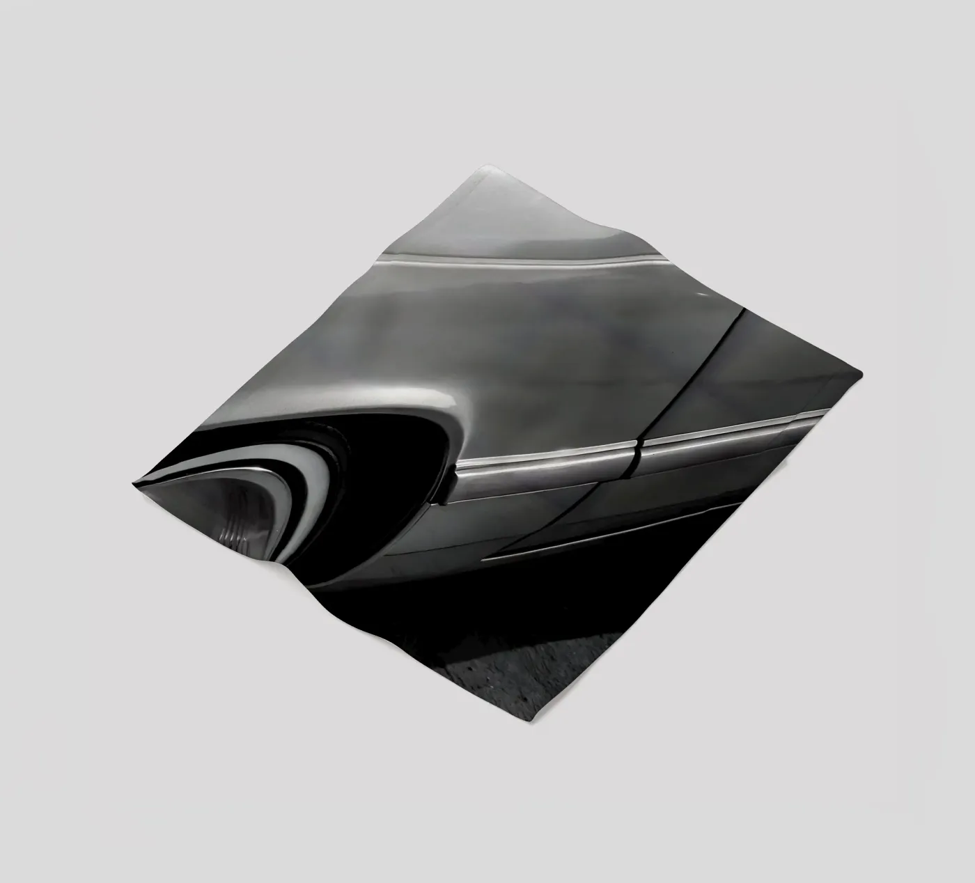Monochrome Oldtimer Fleecedecke von CAR EDITION