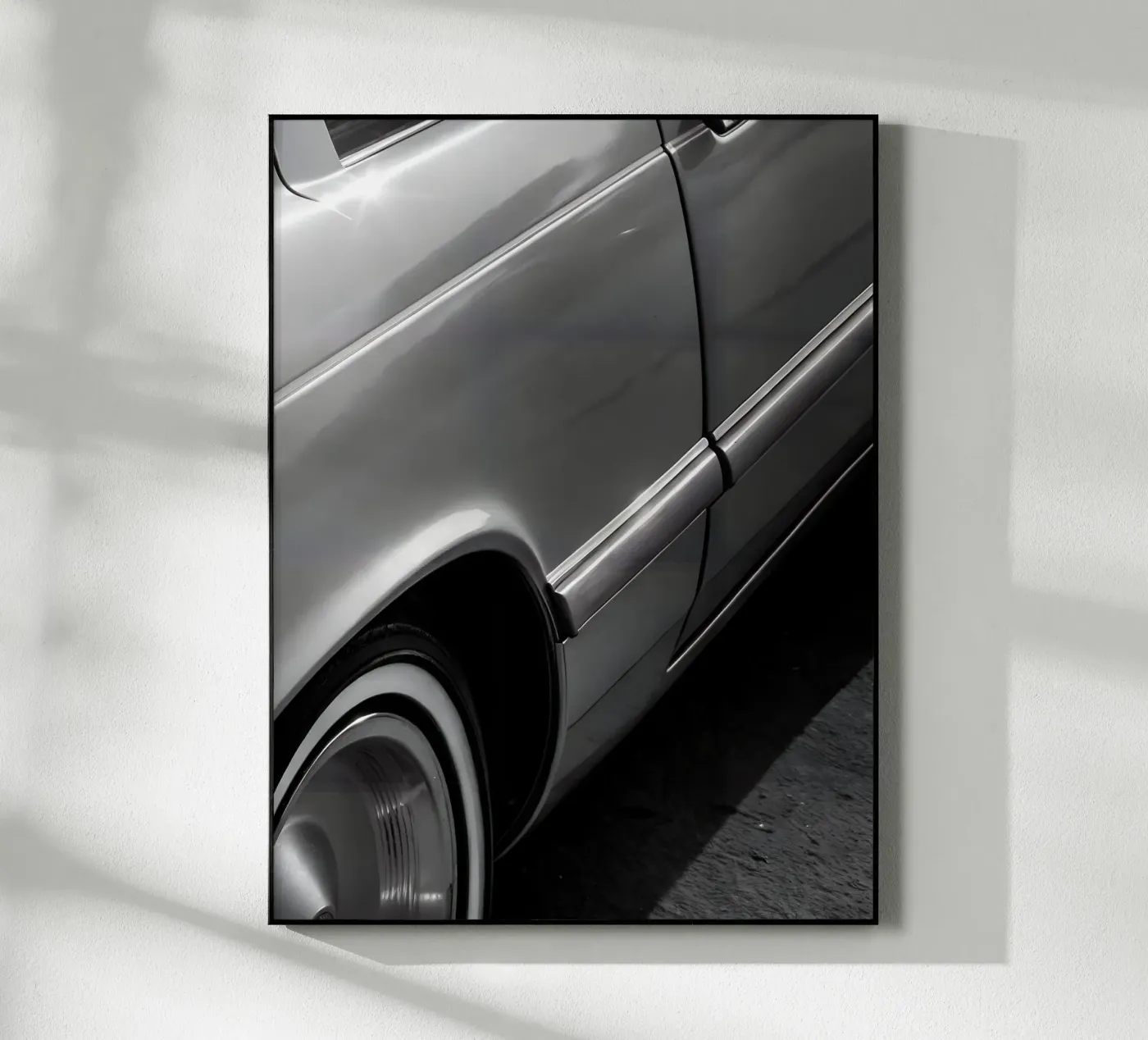 Auto d'epoca monocromatiche plexiglass da CAR EDITION