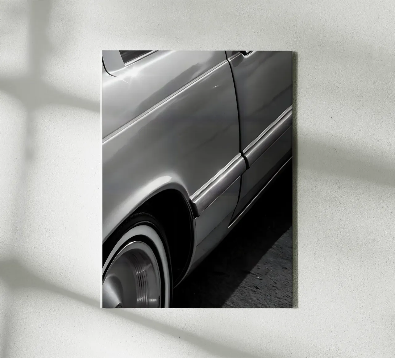 Auto d'epoca monocromatiche tela con Cornice a cassetta da CAR EDITION