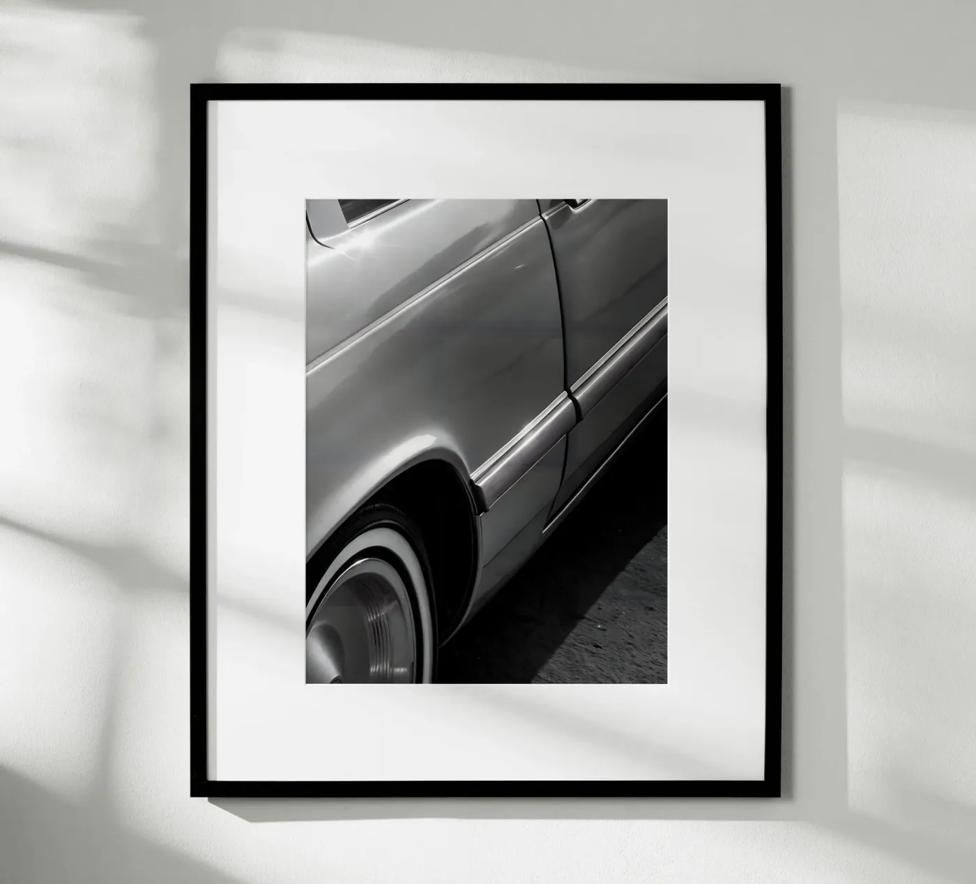 Monochrome Oldtimer Poster von CAR EDITION