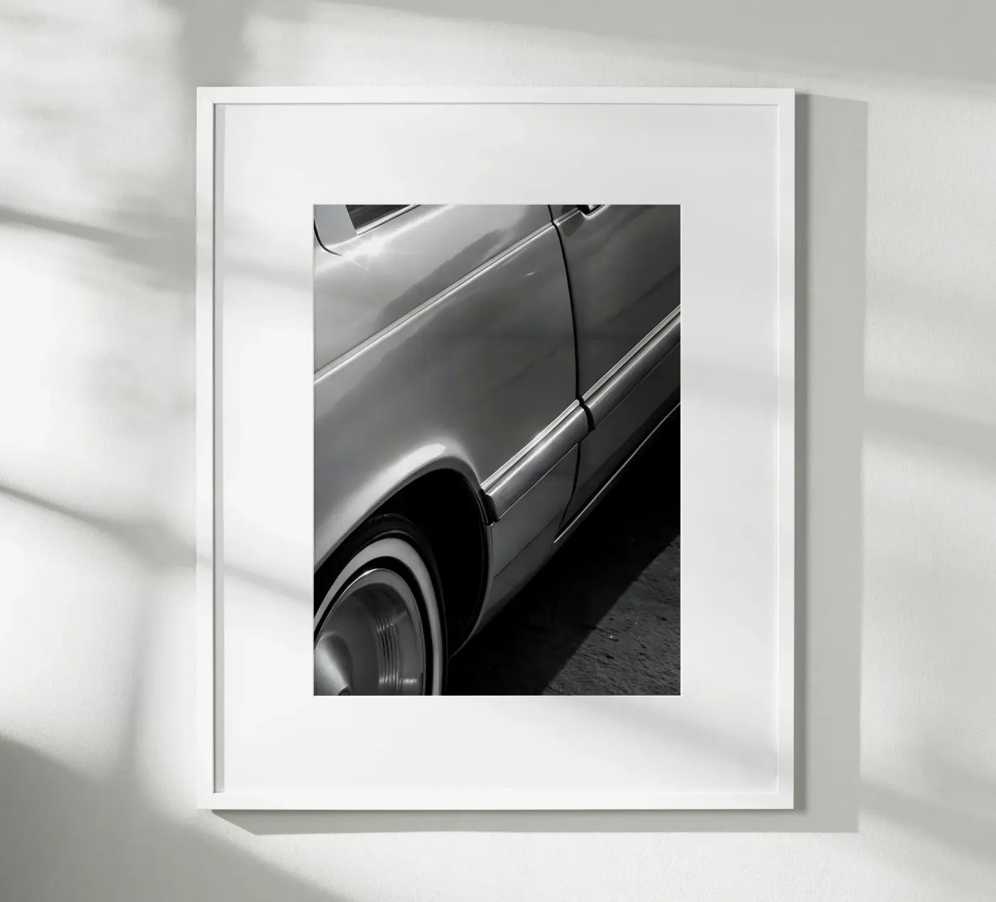 Monochrome Oldtimer Poster von CAR EDITION