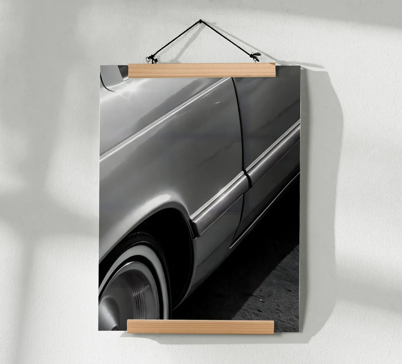Monochrome Oldtimer Poster von CAR EDITION