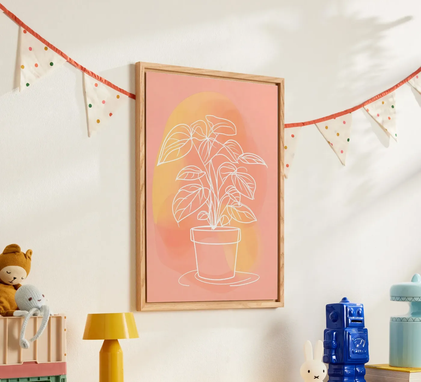 Pianta d'appartamento plexiglass da Justyna Jaszke JBJart