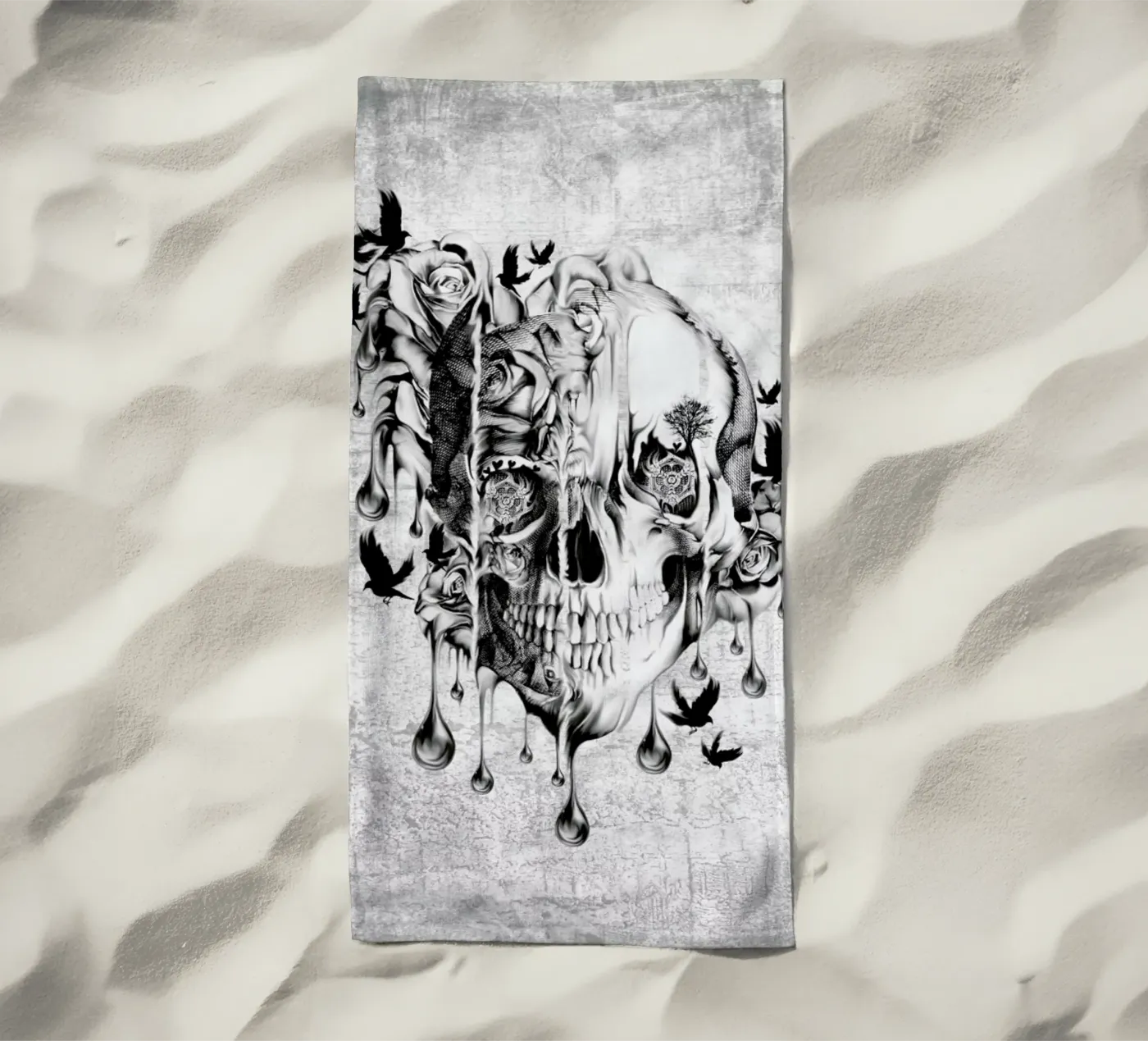 Beneath the surface strandhanddoek van Kristy Patterson