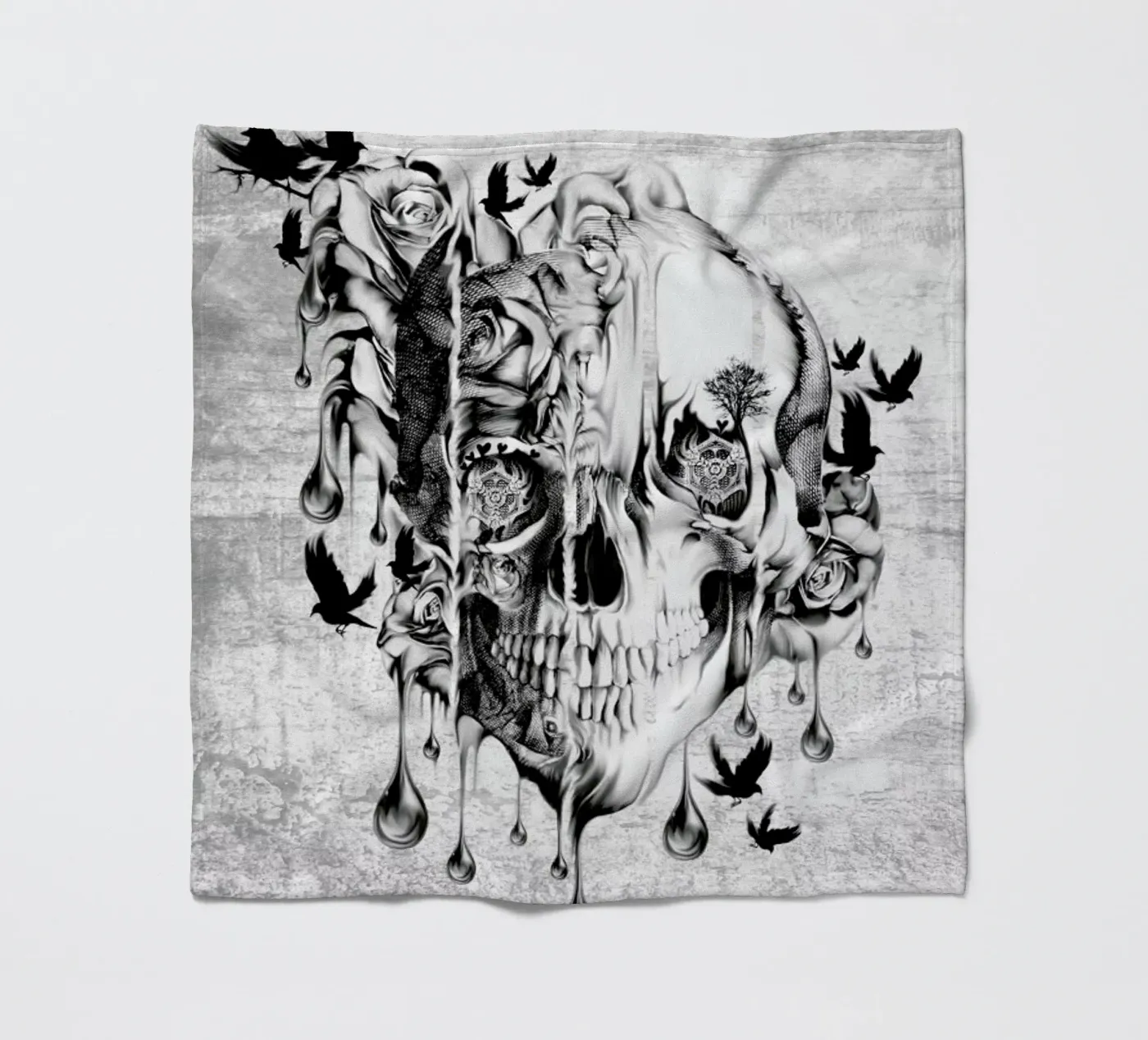 Beneath the surface Fleecedecke von Kristy Patterson