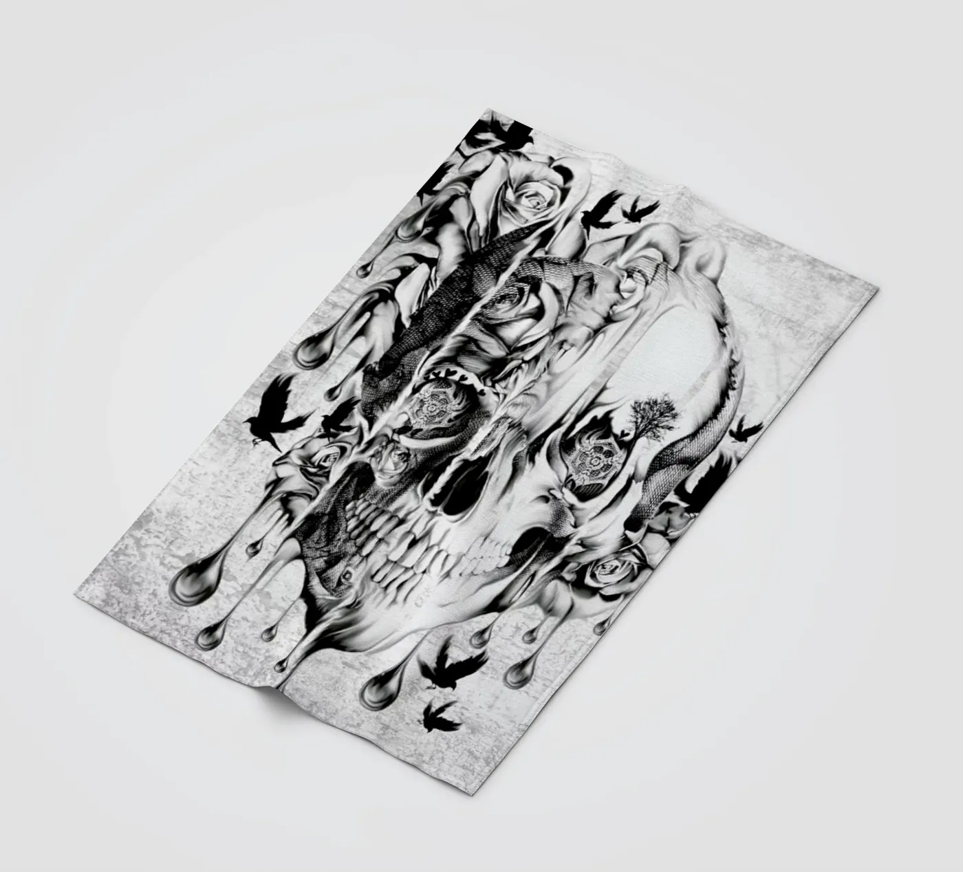 Beneath the surface Fleecedecke von Kristy Patterson