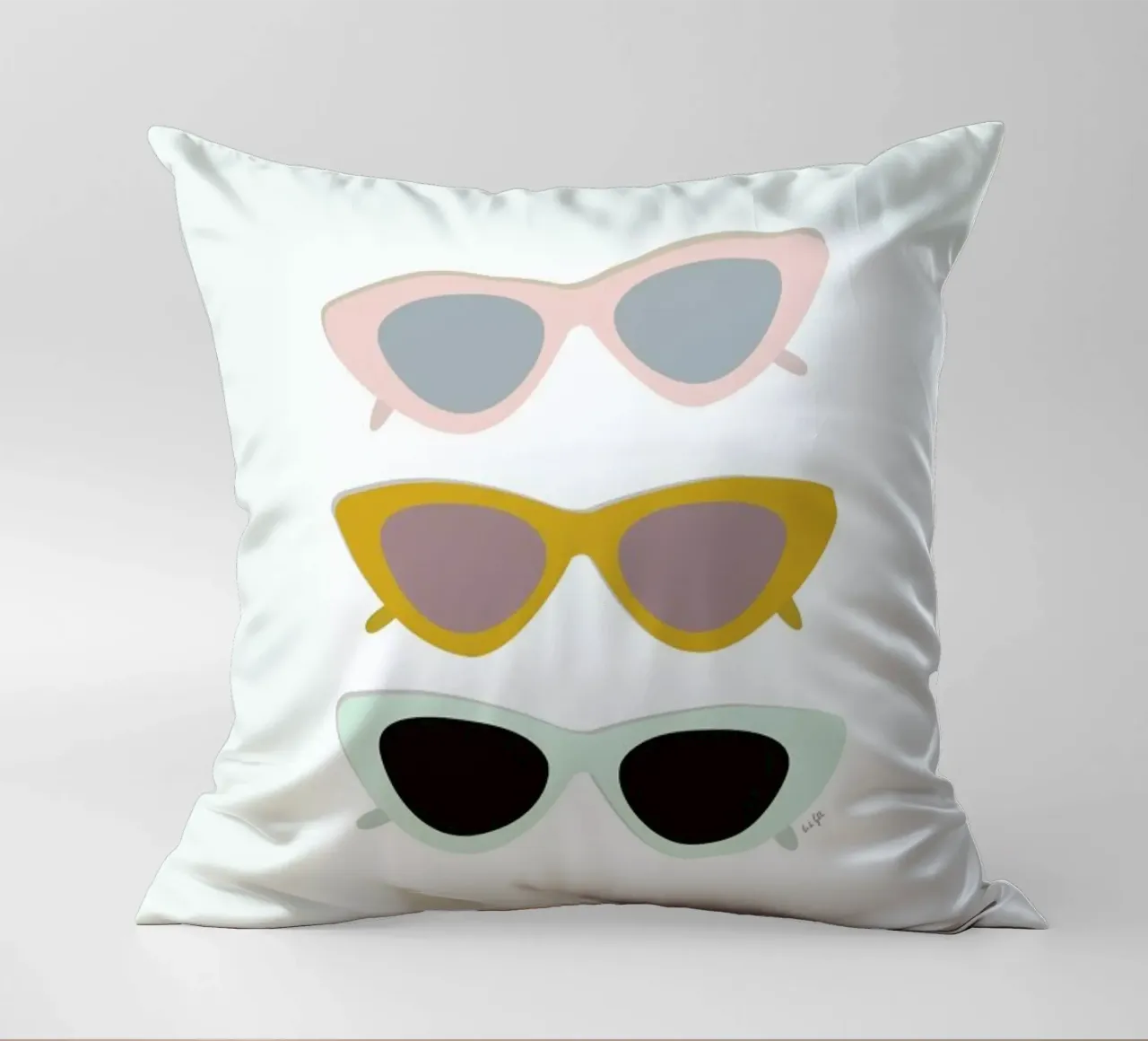 Cat Eye Sunglasses cuscino da Linda Gobeta