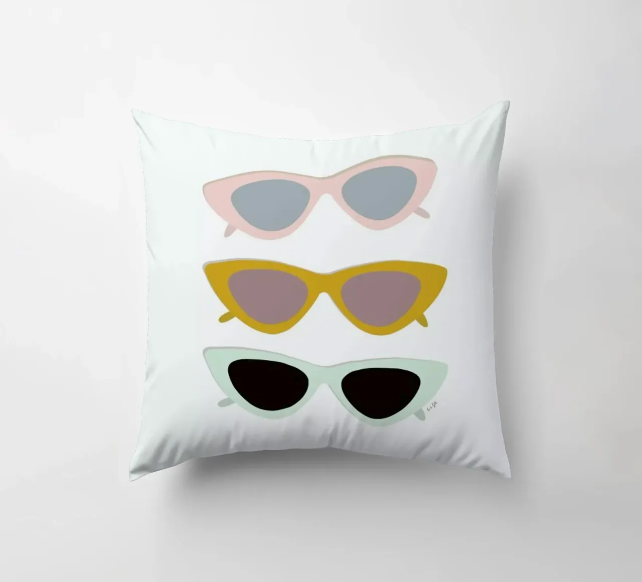 Cat Eye Sunglasses cuscino da Linda Gobeta