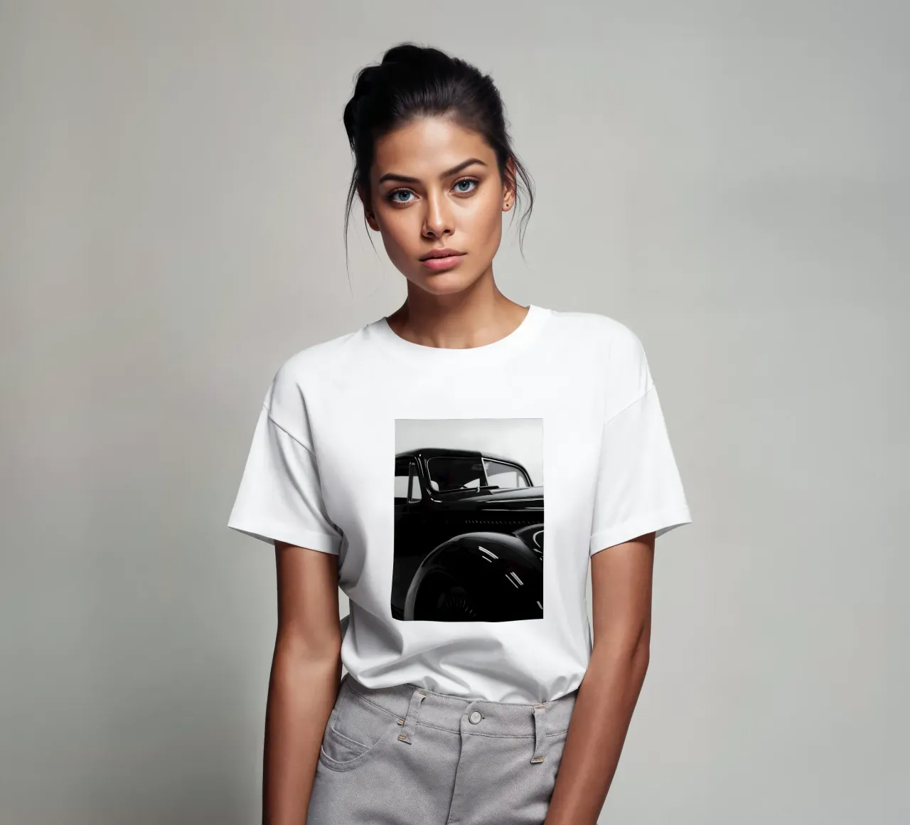 Auto d'epoca monocromatiche t-shirt da CAR EDITION