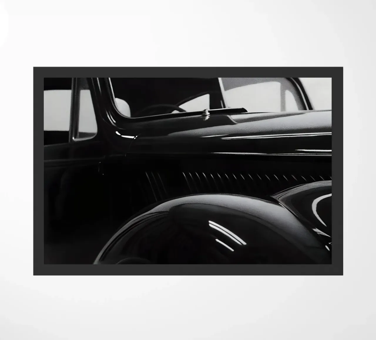 Auto d'epoca monocromatiche zerbino da CAR EDITION