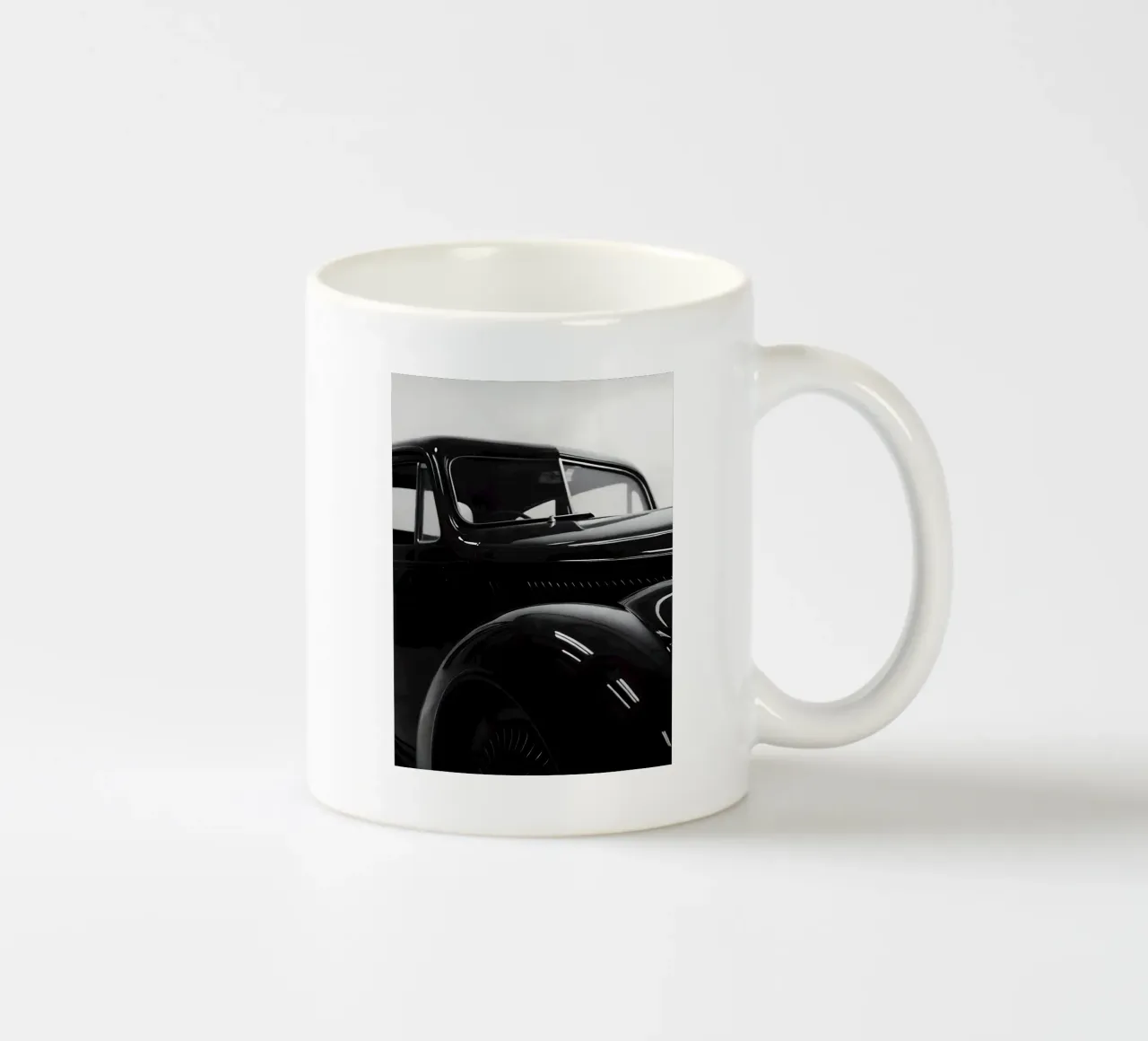 Auto d'epoca monocromatiche tazza in ceramica da CAR EDITION