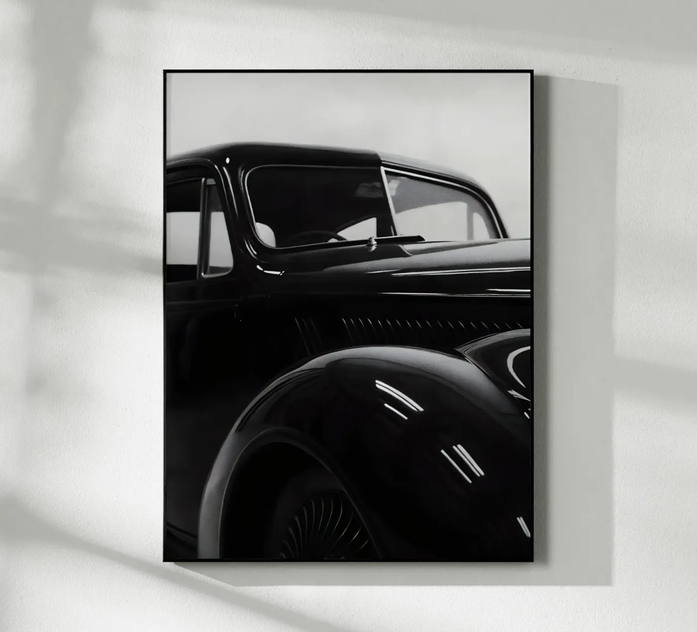 Auto d'epoca monocromatiche plexiglass da CAR EDITION