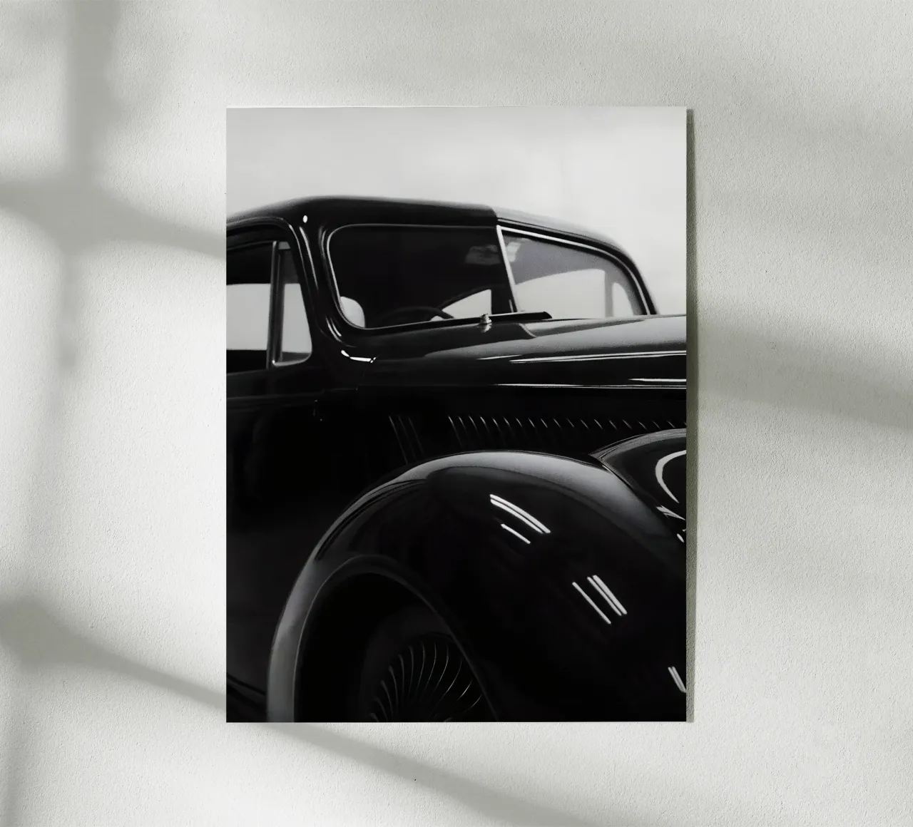 Auto d'epoca monocromatiche plexiglass da CAR EDITION