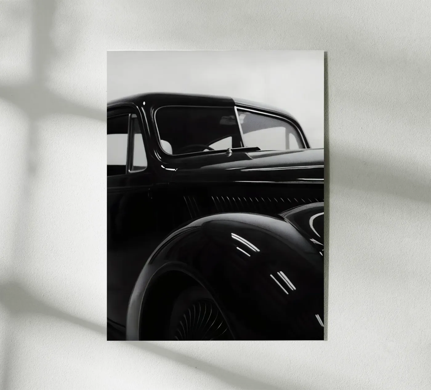 Auto d'epoca monocromatiche plexiglass da CAR EDITION