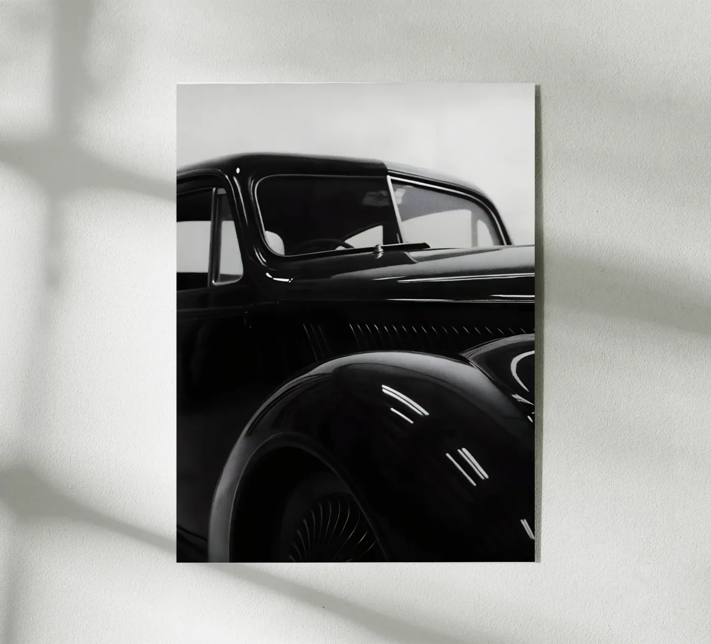 Auto d'epoca monocromatiche plexiglass da CAR EDITION