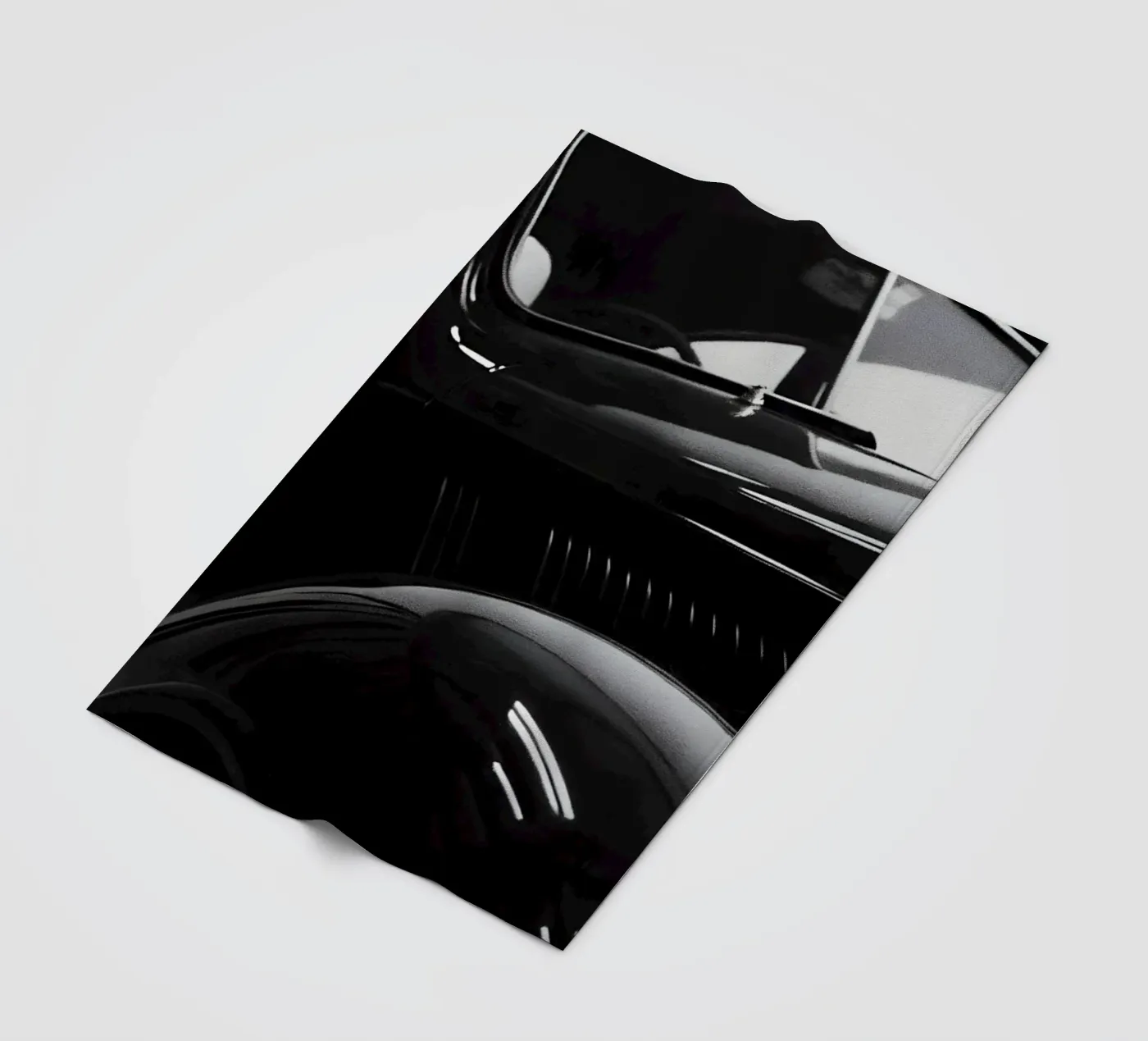 Monochrome Classic Cars Fleecedecke von CAR EDITION