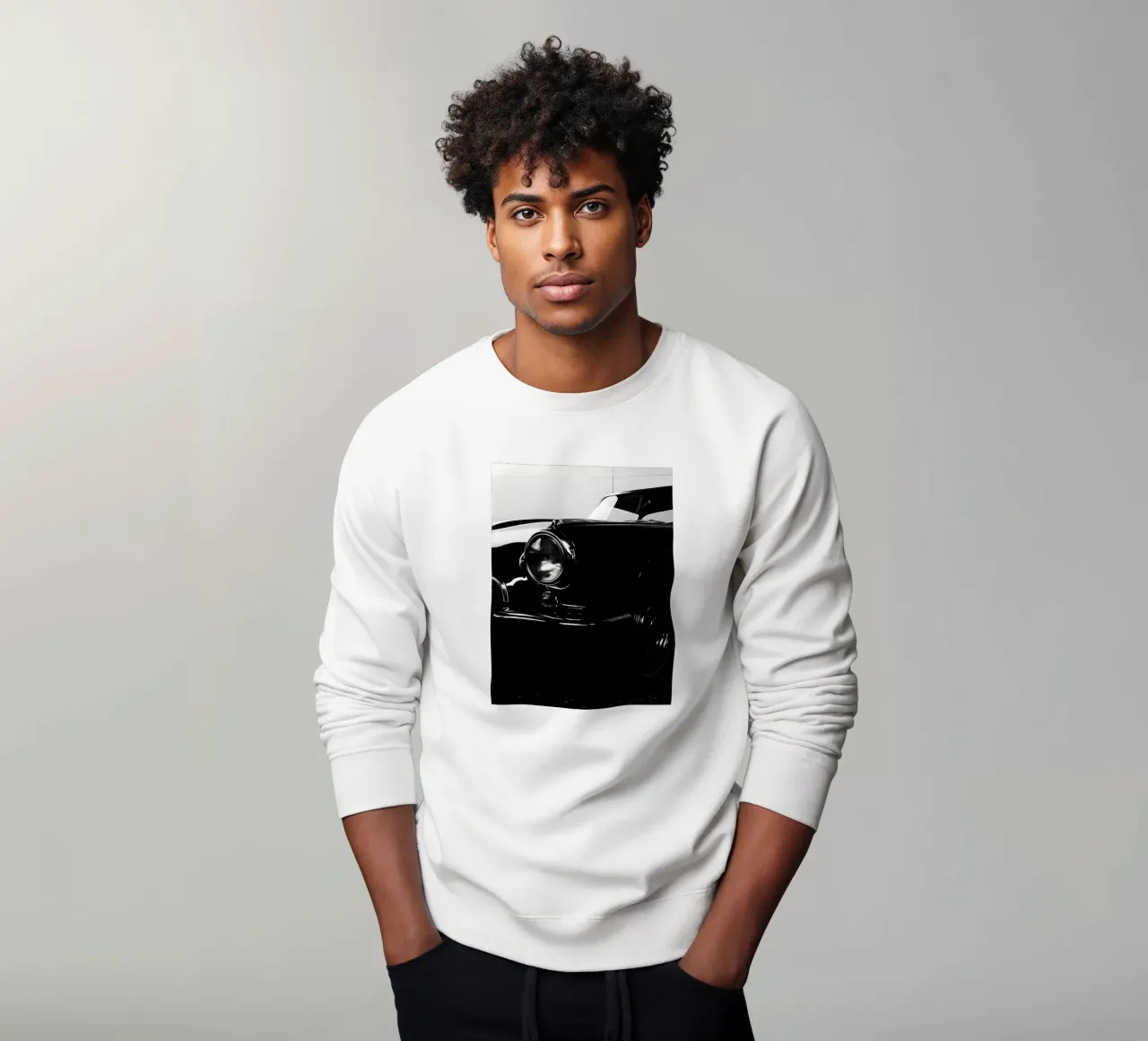 Auto d'epoca monocromatiche felpa da CAR EDITION